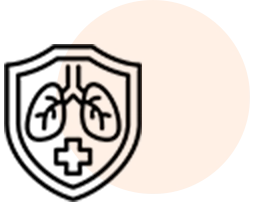 Strengthens Lung Defenses Icon